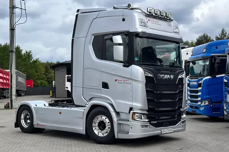 540S team wyścigowy audi sport Scania idealny po kontrakcie wyjątkowy zdjęcie 9