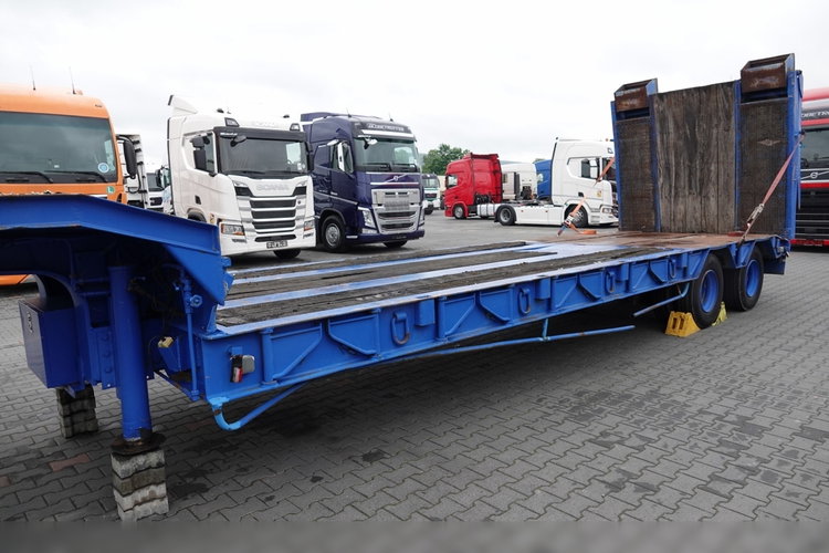 Kaiser   LAWETA NISKOPODWOZIOWA / NAJAZDY HYDRAULICZNE / WCIĄGARKA / 2 OSIE / SPROWADZONA zdjęcie 12