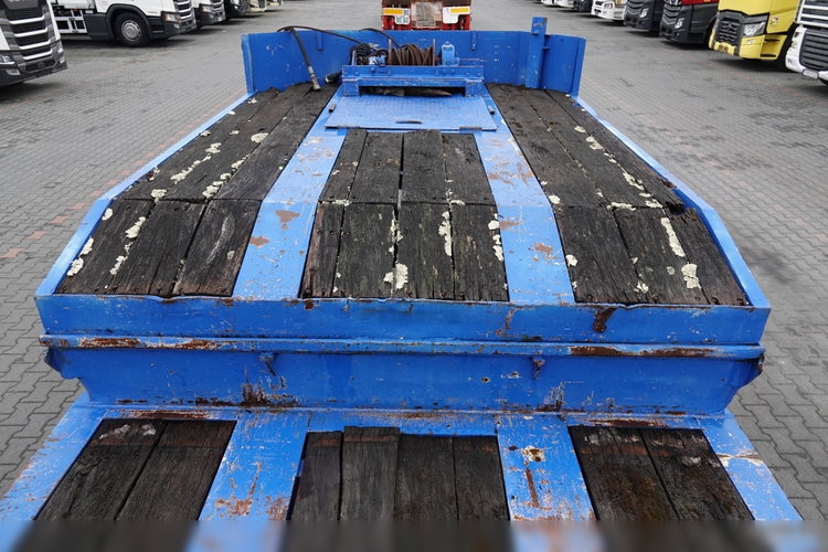 Kaiser   LAWETA NISKOPODWOZIOWA / NAJAZDY HYDRAULICZNE / WCIĄGARKA / 2 OSIE / SPROWADZONA zdjęcie 17