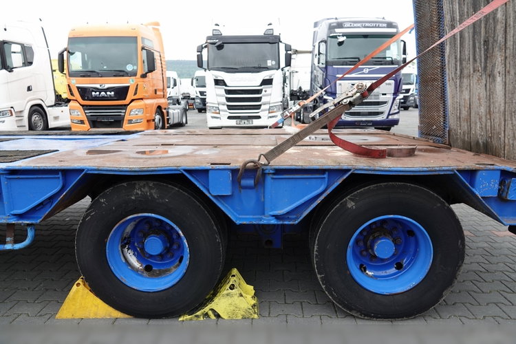 Kaiser   LAWETA NISKOPODWOZIOWA / NAJAZDY HYDRAULICZNE / WCIĄGARKA / 2 OSIE / SPROWADZONA zdjęcie 24