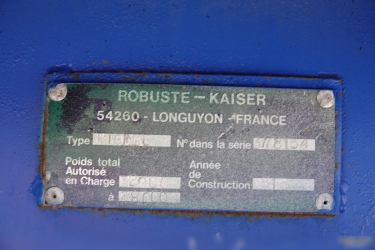 Kaiser   LAWETA NISKOPODWOZIOWA / NAJAZDY HYDRAULICZNE / WCIĄGARKA / 2 OSIE / SPROWADZONA zdjęcie 26