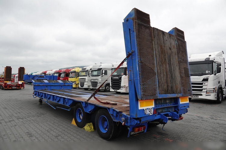 Kaiser   LAWETA NISKOPODWOZIOWA / NAJAZDY HYDRAULICZNE / WCIĄGARKA / 2 OSIE / SPROWADZONA zdjęcie 5