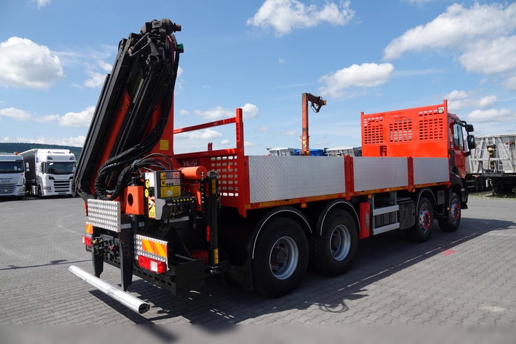 Renault C 430 / 8x4 / SKRZYNIOWY 7 M + HDS PALFINGER PK 24001-K C / WYSÓW 12, 5M / STEROWANIE RADIOWE / WIDŁY / ROTATOR / SPROWADZONY  zdjęcie 13