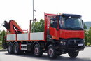 Renault C 430 / 8x4 / SKRZYNIOWY 7 M + HDS PALFINGER PK 24001-K C / WYSÓW 12, 5M / STEROWANIE RADIOWE / WIDŁY / ROTATOR / SPROWADZONY  zdjęcie 16
