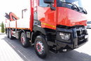 Renault C 430 / 8x4 / SKRZYNIOWY 7 M + HDS PALFINGER PK 24001-K C / WYSÓW 12, 5M / STEROWANIE RADIOWE / WIDŁY / ROTATOR / SPROWADZONY  zdjęcie 17
