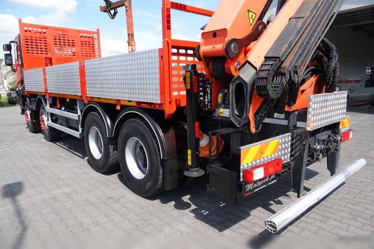 Renault C 430 / 8x4 / SKRZYNIOWY 7 M + HDS PALFINGER PK 24001-K C / WYSÓW 12, 5M / STEROWANIE RADIOWE / WIDŁY / ROTATOR / SPROWADZONY  zdjęcie 20