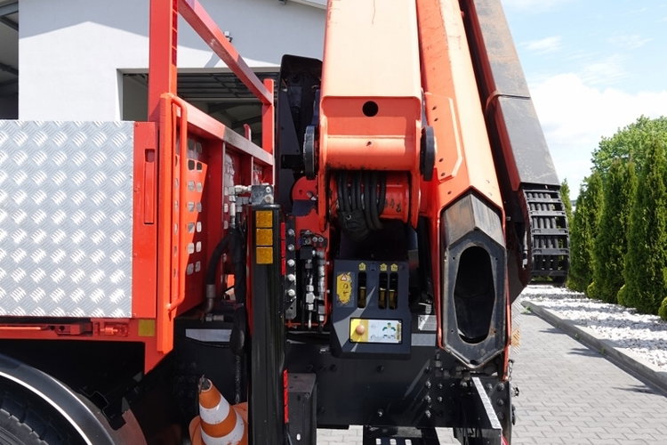 Renault C 430 / 8x4 / SKRZYNIOWY 7 M + HDS PALFINGER PK 24001-K C / WYSÓW 12, 5M / STEROWANIE RADIOWE / WIDŁY / ROTATOR / SPROWADZONY  zdjęcie 26