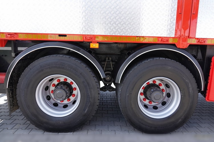 Renault C 430 / 8x4 / SKRZYNIOWY 7 M + HDS PALFINGER PK 24001-K C / WYSÓW 12, 5M / STEROWANIE RADIOWE / WIDŁY / ROTATOR / SPROWADZONY  zdjęcie 32