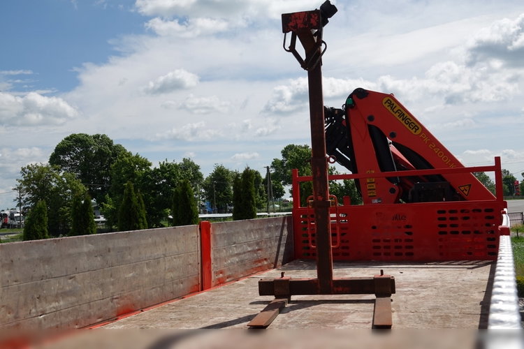 Renault C 430 / 8x4 / SKRZYNIOWY 7 M + HDS PALFINGER PK 24001-K C / WYSÓW 12, 5M / STEROWANIE RADIOWE / WIDŁY / ROTATOR / SPROWADZONY  zdjęcie 33