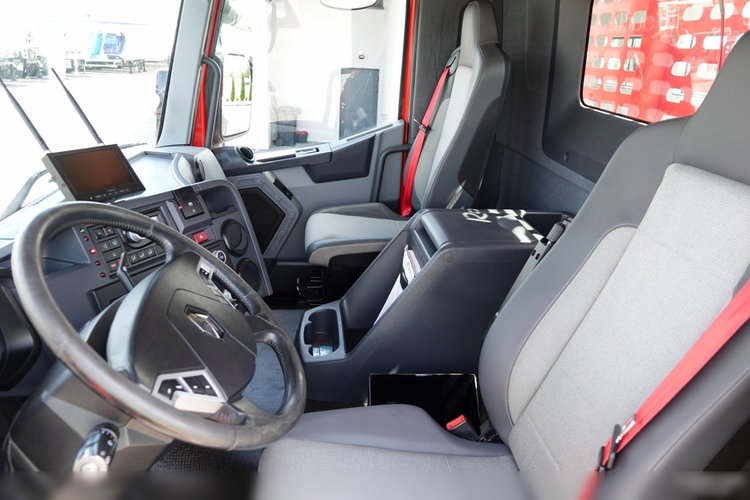 Renault C 430 / 8x4 / SKRZYNIOWY 7 M + HDS PALFINGER PK 24001-K C / WYSÓW 12, 5M / STEROWANIE RADIOWE / WIDŁY / ROTATOR / SPROWADZONY  zdjęcie 35