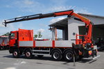 Renault C 430 / 8x4 / SKRZYNIOWY 7 M + HDS PALFINGER PK 24001-K C / WYSÓW 12, 5M / STEROWANIE RADIOWE / WIDŁY / ROTATOR / SPROWADZONY  zdjęcie 4