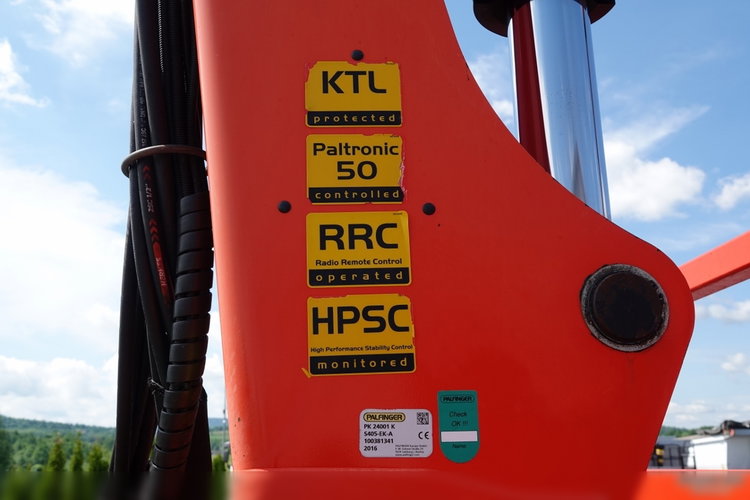 Renault C 430 / 8x4 / SKRZYNIOWY 7 M + HDS PALFINGER PK 24001-K C / WYSÓW 12, 5M / STEROWANIE RADIOWE / WIDŁY / ROTATOR / SPROWADZONY  zdjęcie 8