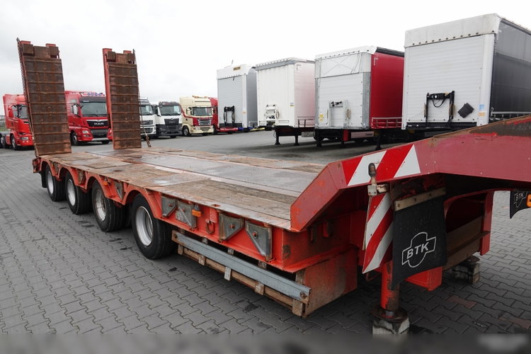 Kaiser LAWETA NISKOPODWOZIOWA / DMC :  72 000 KG / 4 OSIE / OŚ SKRETNA / SPROWADZONA zdjęcie 11