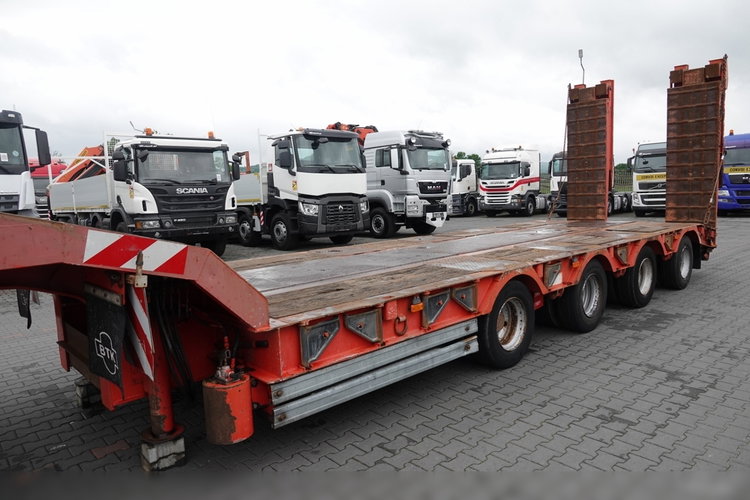 Kaiser LAWETA NISKOPODWOZIOWA / DMC :  72 000 KG / 4 OSIE / OŚ SKRETNA / SPROWADZONA zdjęcie 12