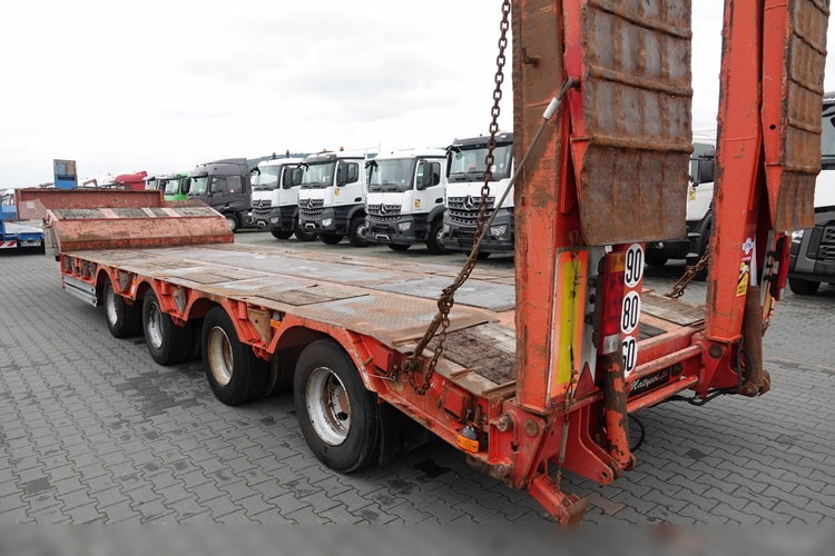 Kaiser LAWETA NISKOPODWOZIOWA / DMC :  72 000 KG / 4 OSIE / OŚ SKRETNA / SPROWADZONA zdjęcie 13