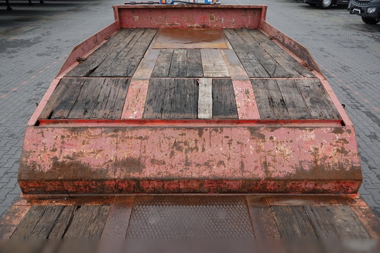 Kaiser LAWETA NISKOPODWOZIOWA / DMC :  72 000 KG / 4 OSIE / OŚ SKRETNA / SPROWADZONA zdjęcie 17