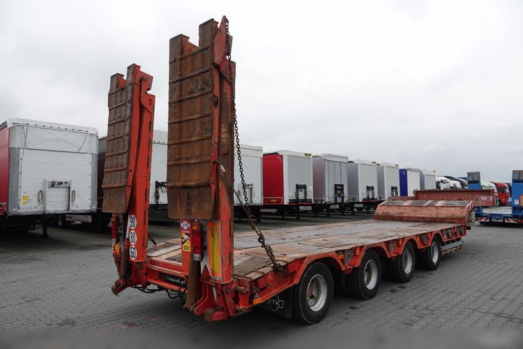 Kaiser LAWETA NISKOPODWOZIOWA / DMC :  72 000 KG / 4 OSIE / OŚ SKRETNA / SPROWADZONA zdjęcie 7