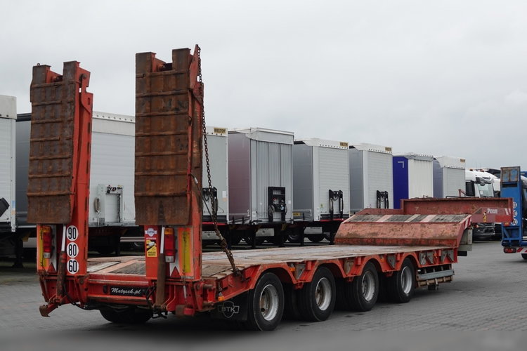 Kaiser LAWETA NISKOPODWOZIOWA / DMC :  72 000 KG / 4 OSIE / OŚ SKRETNA / SPROWADZONA zdjęcie 8