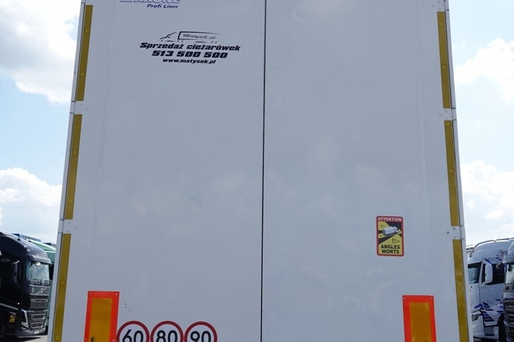 Krone / FIRANKA / STANDARD / OPONY 100% / DACH PODNOSZONY / OŚ PODNOSZONA / 2019 ROK zdjęcie 12