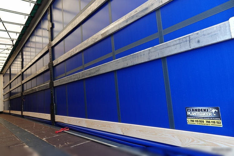 Krone / FIRANKA / STANDARD / OPONY 100% / DACH PODNOSZONY / OŚ PODNOSZONA / 2019 ROK zdjęcie 17