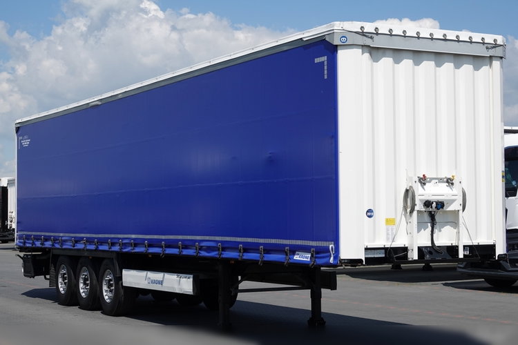 Krone / FIRANKA / STANDARD / OPONY 100% / DACH PODNOSZONY / OŚ PODNOSZONA / 2019 ROK zdjęcie 1