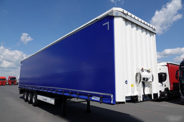 Krone / FIRANKA / STANDARD / OPONY 100% / DACH PODNOSZONY / OŚ PODNOSZONA / 2019 ROK zdjęcie 2