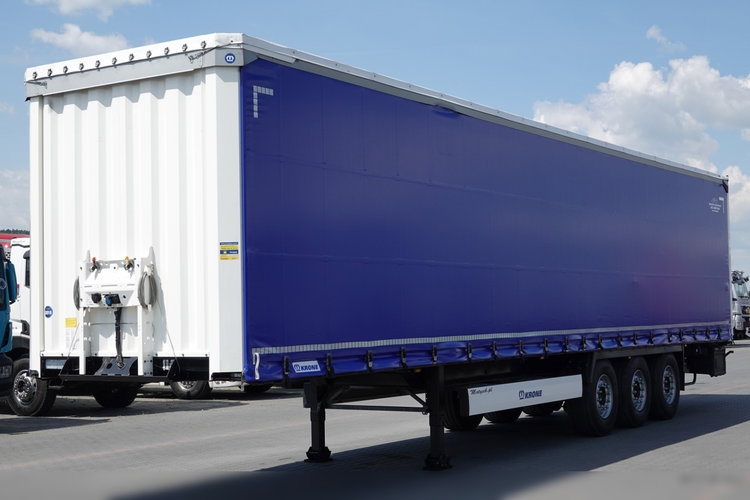 Krone / FIRANKA / STANDARD / OPONY 100% / DACH PODNOSZONY / OŚ PODNOSZONA / 2019 ROK zdjęcie 3