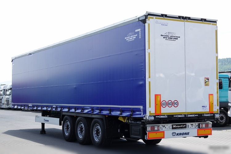 Krone / FIRANKA / STANDARD / OPONY 100% / DACH PODNOSZONY / OŚ PODNOSZONA / 2019 ROK zdjęcie 6