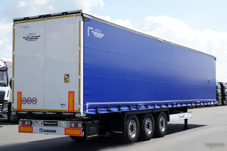 Krone / FIRANKA / STANDARD / OPONY 100% / DACH PODNOSZONY / OŚ PODNOSZONA / 2019 ROK zdjęcie 8