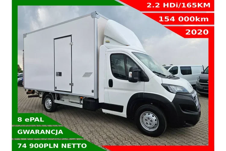 Peugeot boxer Kontener 8 ePAL 74900zł NETTO 2.2 HDi/165KM zdjęcie 1