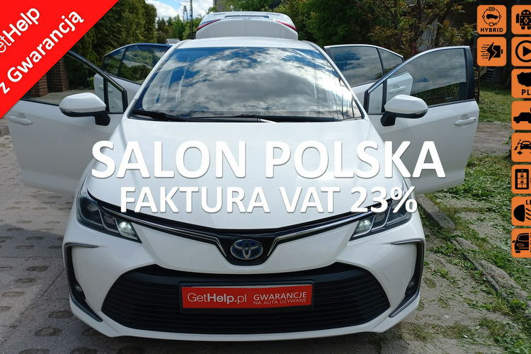 Toyota Corolla REZERWACJA E-CVT 1.8 Hybryda Pełna historia FV23% 41.3 export zdjęcie 1