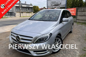 Mercedes B 180 1.6 1wł Klima Grzane Skóry Alu Navi Stan IDEALNY Bezwypadk Opłacony
