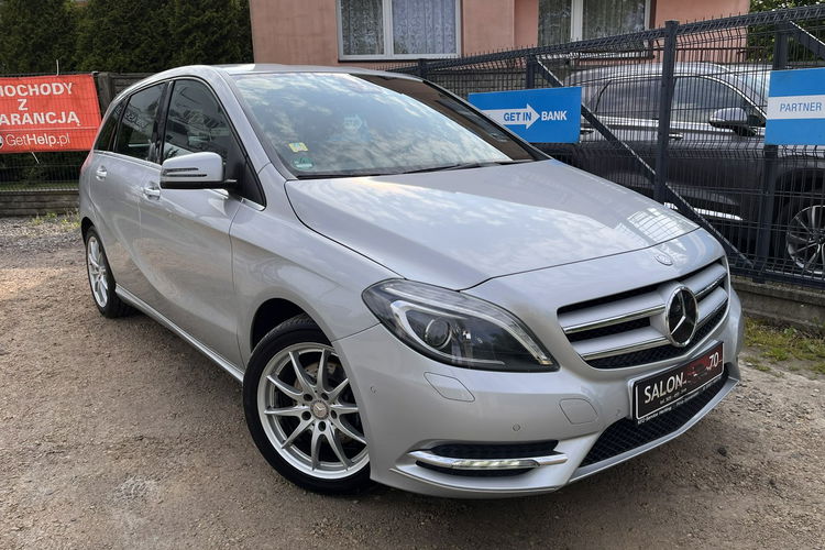 Mercedes B 180 1.6 1wł Klima Grzane Skóry Alu Navi Stan IDEALNY Bezwypadk Opłacony zdjęcie 3