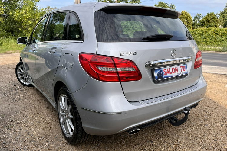 Mercedes B 180 1.6 1wł Klima Grzane Skóry Alu Navi Stan IDEALNY Bezwypadk Opłacony zdjęcie 4