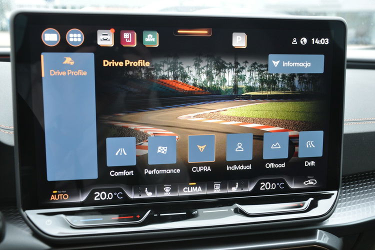 Cupra Formentor 2.0TSI 333KM VZ 4Drive Panorama El.Klapa Kamera Matrix Nowy Gwar. Deal zdjęcie 14