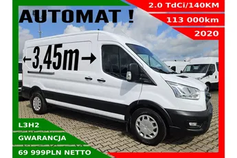 Ford transit L3H2 69999zł NETTO 2.0TdCi/131KM