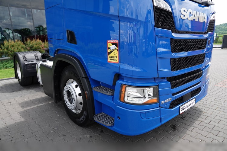 Scania R 450 / RETARDER / HYDRAULIKA / ADR AT / KLIMA POSTOJOWA / ALUFELGI / 2021 ROK / PO KONTRAKCIE SERWISOWYM zdjęcie 11