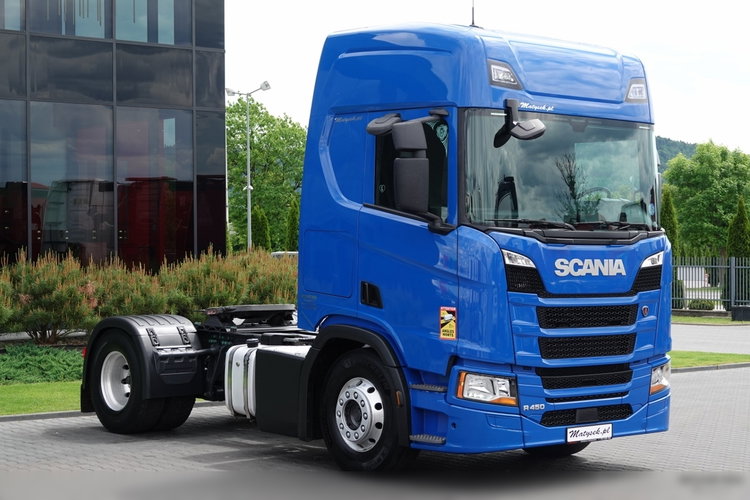 Scania R 450 / RETARDER / HYDRAULIKA / ADR AT / KLIMA POSTOJOWA / ALUFELGI / 2021 ROK / PO KONTRAKCIE SERWISOWYM zdjęcie 1