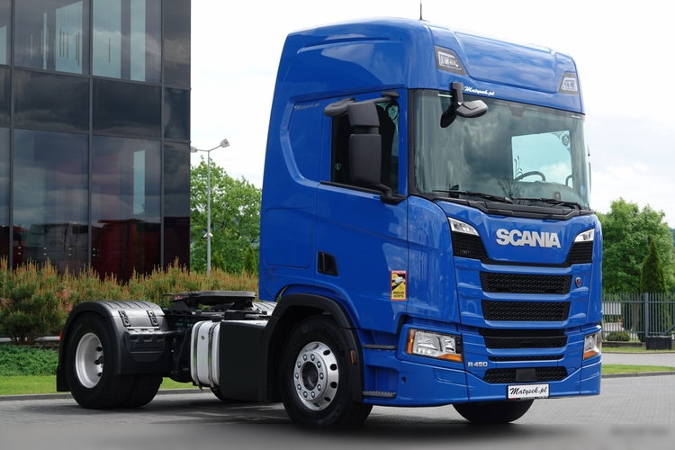 Scania R 450 / RETARDER / HYDRAULIKA / ADR AT / KLIMA POSTOJOWA / ALUFELGI / 2021 ROK / PO KONTRAKCIE SERWISOWYM zdjęcie 2