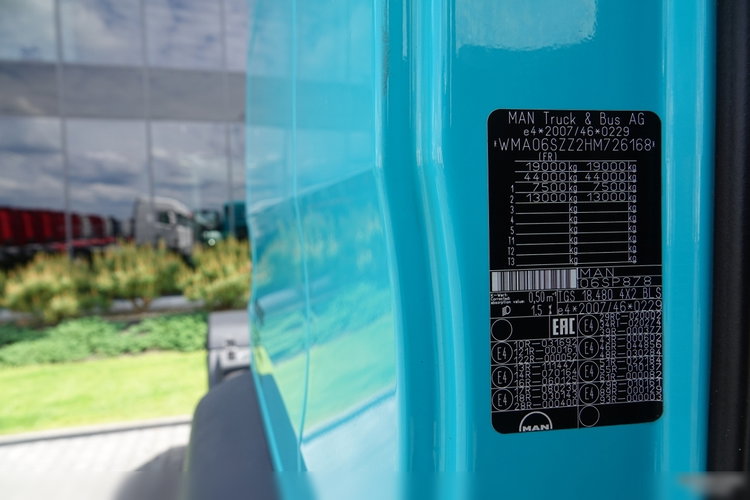 MAN TGS 18.480 / HYDRAULIKA / RETARDER / NISKA KABINA  / PO KONTRAKCIE SERWISOWYM zdjęcie 37