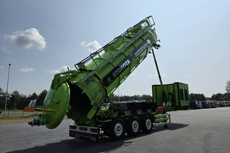 STOKOTA ECOVAC ADR Specjalistyczna cysterna + VOLVO SILNIK 25000 L WUKO WUKO asenizacyjny separator beczka odpady czyszczenie kanalizacja zdjęcie 1
