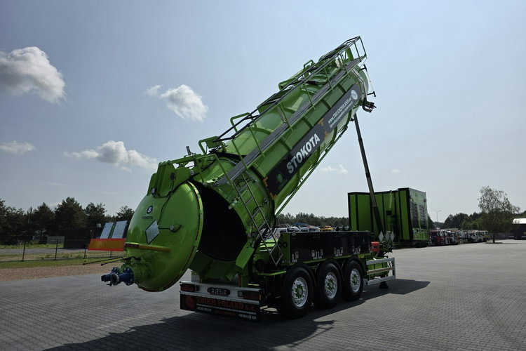 STOKOTA ECOVAC ADR Specjalistyczna cysterna + VOLVO SILNIK 25000 L WUKO WUKO asenizacyjny separator beczka odpady czyszczenie kanalizacja zdjęcie 27