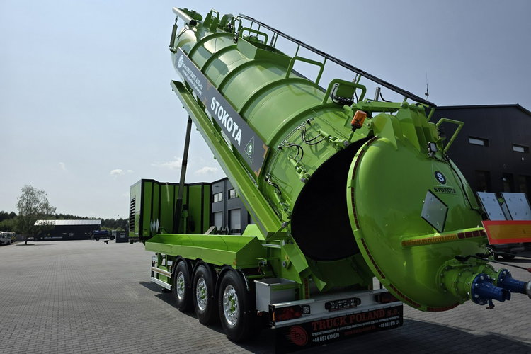 STOKOTA ECOVAC ADR Specjalistyczna cysterna + VOLVO SILNIK 25000 L WUKO WUKO asenizacyjny separator beczka odpady czyszczenie kanalizacja zdjęcie 31