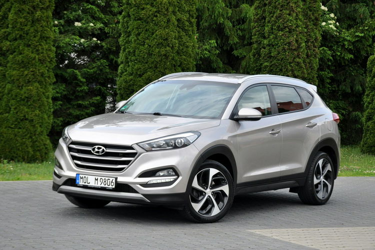 Hyundai Tucson 1.7CRDi(141KM) Led Navi Kamera BLS Grzana Kierowni Asys.Pasa Alu19"ASO zdjęcie 10