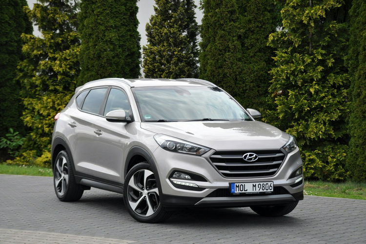 Hyundai Tucson 1.7CRDi(141KM) Led Navi Kamera BLS Grzana Kierowni Asys.Pasa Alu19"ASO zdjęcie 2