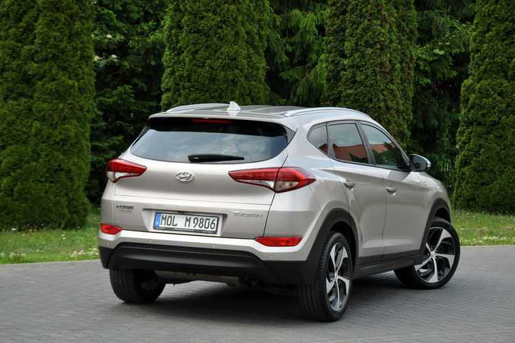 Hyundai Tucson 1.7CRDi(141KM) Led Navi Kamera BLS Grzana Kierowni Asys.Pasa Alu19"ASO zdjęcie 7