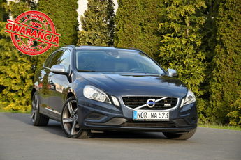 Volvo V60 1.6i(180KM) R-Design Xenon Led Skóry Klimatronik I Wł Reling Alu18"ASO