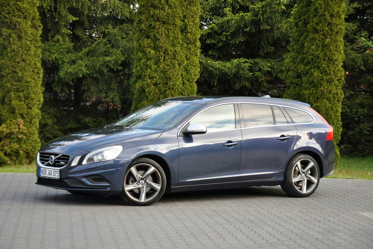 Volvo V60 1.6i(180KM) R-Design Xenon Led Skóry Klimatronik I Wł Reling Alu18"ASO zdjęcie 11