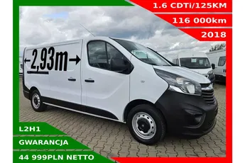 Opel Vivaro L2H1 44999zł NETTO 1.6 CDTi/125KM