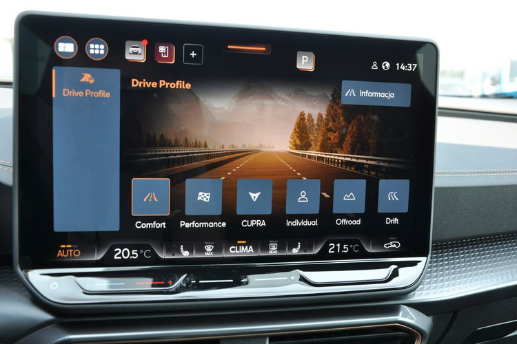 Cupra Formentor 2.0TSI 333KM VZ 4Drive Panorama El.Klapa Kamera Matrix Nowy Gwar. Deal zdjęcie 20